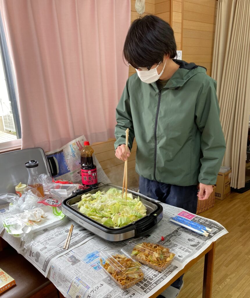 活動報告｜焼きそば｜桃源郷ユニバーサルデザイン案内所 就労継続支援b型 三敬福祉会（npo法人）｜和歌山県紀の川市、訪問介護、b型事業所、居住支援